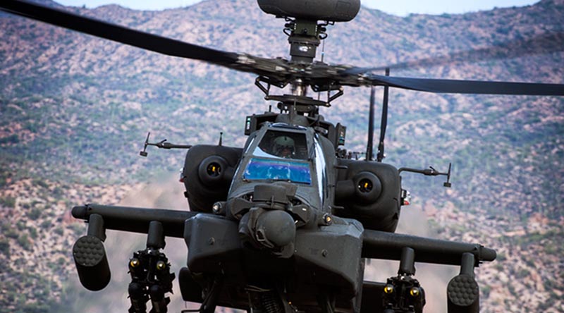 Apache AH-64E – Boeing photo.