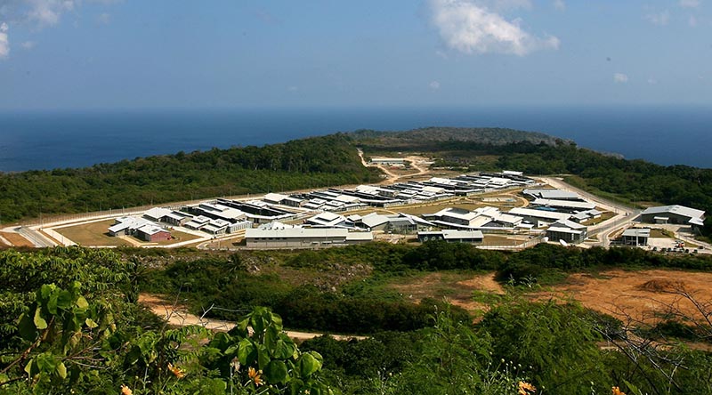 Christmas Island Immigration Detention Centre. Commonwealth copyright.