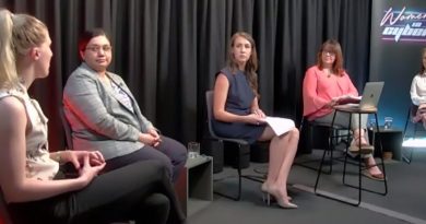 A panel discussion formed part of the Women in Cyber event held last month.