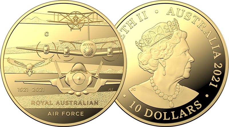 RAAF 100 coin