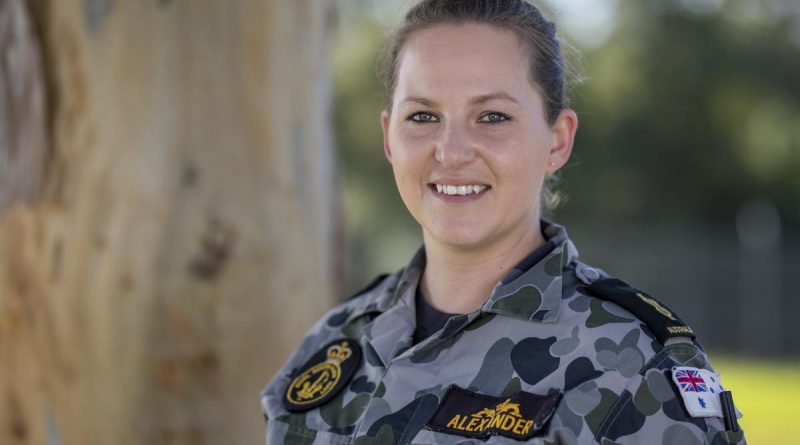 Able Seaman Brittany Alexander transferred from the Canadian Navy to the Royal Australian Navy in 2015. Photo by Chief Petty Officer Cameron Martin.