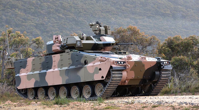 Hanwha Redback, chosen as The Australian Army's new infantry fighting vehicle. Image supplied.