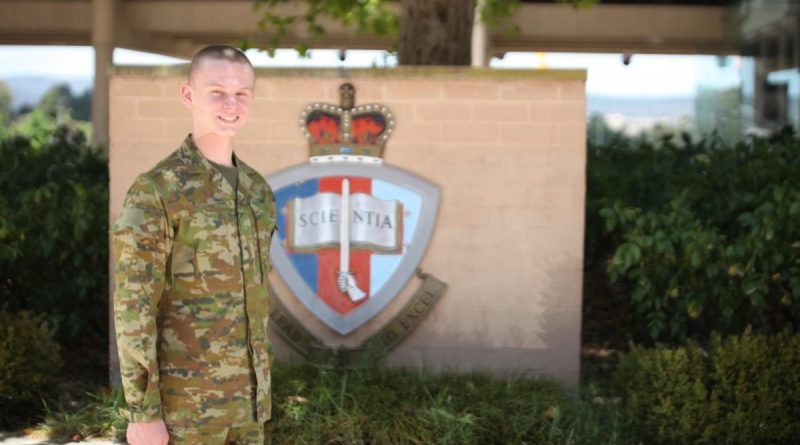 Officer Cadet James Hylton-Cummins has joined the Australian Defence Force Aademy.