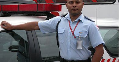 Army reservist Corporal Mohammed Alam volunteers with the Australian Red Cross