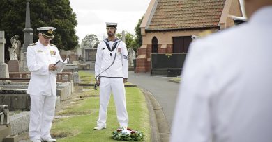 A commemoration service was held at Brighton Cemetery on March 1 to remember Vice Admiral Sir William Rooke Creswell.