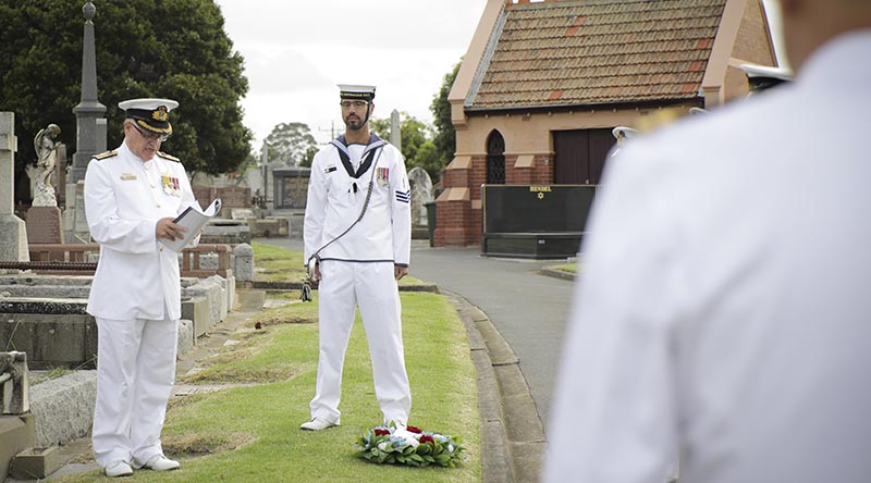 A commemoration service was held at Brighton Cemetery on March 1 to remember Vice Admiral Sir William Rooke Creswell.