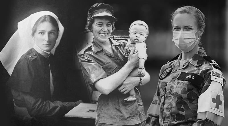 WWI Vietnam and modern nurse composition