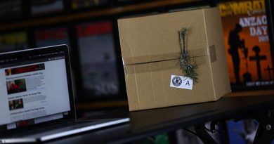 I got a 'Respect Package' from Illawarra Digger Drop Off – THANK YOU