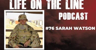 Life on the Line podcast 76 – Sarah Watson, Army intelligence officer