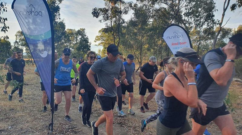 Participants at the inaugural Puckapunyal parkrun at the Puckpunyal Military Area, Victoria. Story by Major Carrie Robards.