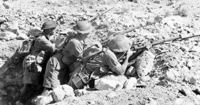 Australian 'Rats of Tobruk' dug in for the fight.