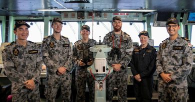 Officers of the watch in HMAS Anzac have completed their first multinational exercises. Story by Lieutenant Geoff Long.
