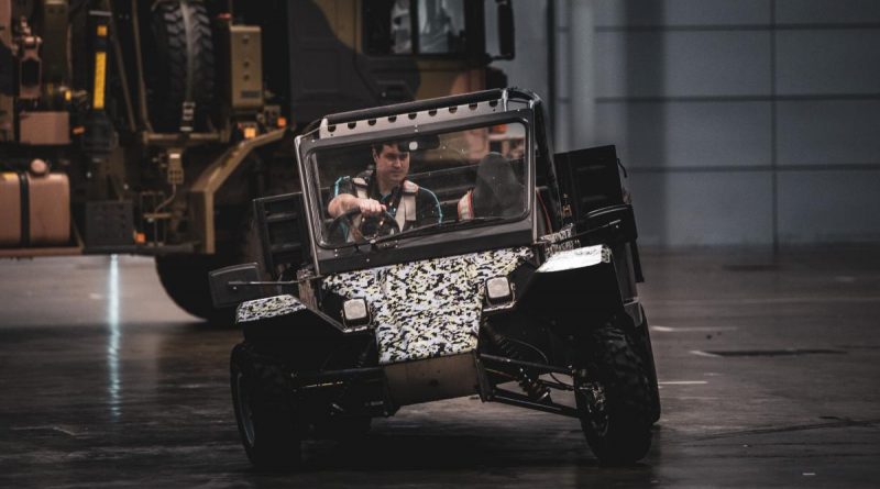 New electric vehicles were demonstrated during the Army Robotics Expo at the Brisbane Convention and Exhibition Centre. Story by Warrant Officer Class 2 Max Bree. Photo by Private Jacob Hilton.