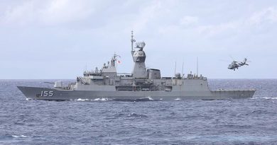 HMAS Ballarat serving short stint on NKorean sanctions patrol