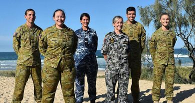 Six ADF members are in the Sunshine Coast working in the Defence Force Recruiting Centre – Maroochydore. Story by Tamara Gunn.