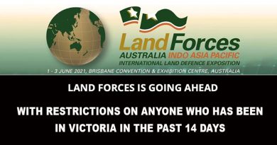 Land Forces 2021 in Brisbane from 1 to 3 June will go ahead as planned – except for people who have been in Victoria in the past 14 days.