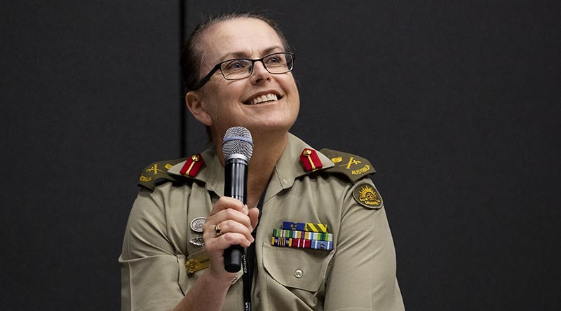 Australian Defence Head of People Capability Major General Natasha Fox. Photo by Megan Popelier.