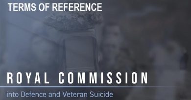 Royal Commission into Defence and Veteran Suicide – Terms of Reference