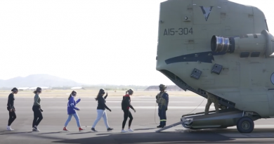 Defence Force Recruiting has given potential women candidates the opportunity to experience up close roles within 5th Aviation Regiment, at RAAF Base Townsville. Story by Corporal Veronica O’Hara and Venetia Reynolds. Photo - Screen grab.