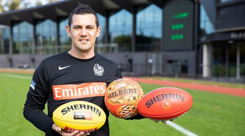 Physical training instructor Sergeant James Debono at the Collingwood Football Club headquarters at Olympic Park, Victoria. Story by Private Jacob Joseph. Photo by Leading Seaman Bonny Gassner.