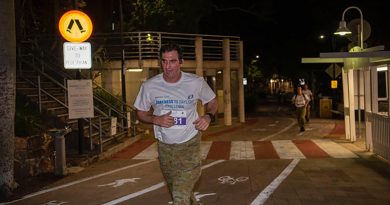 Major Nicholas Chamberlin, of the 1st Signal Regiment, takes part in the Darkness to Daylight event in Brisbane. Story by Lieutenant Simon Hampson.