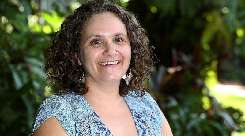 Joanna Minuzzo, chairperson and co-founder of the Cairns Defence Community Support Group. Story and photo by Warrant Officer Class 2 Max Bree.