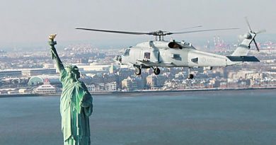 The Royal Australian Navy and the United States Navy are this week acknowledging the 10-year anniversary of mateship on the MH-60R Seahawk Romeo Multi-Mission Helicopter Program. Photo by Lieutenant Commander Josh Carey.