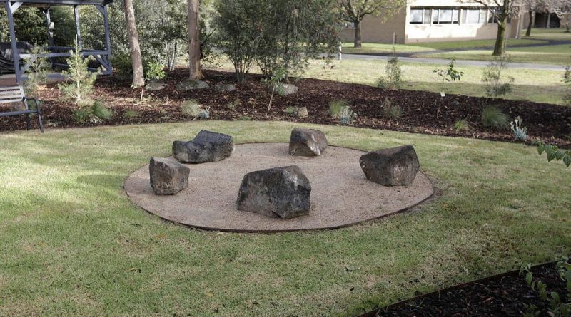 The circular space at the heart of the yarning circle at RAAF Base Williams in Laverton, Victoria, was designed to break down hierarchies and encourage respectful interactions. Story by Flight Lieutenant Julia Ravell.
