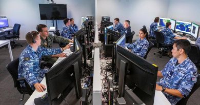 Air Force members of Distributed Ground Station – Australia at work in the lead-up to last year’s virtual Exercise Coalition Virtual Flag. Artificial intelligence is set to help intelligence analysts. Story by David Kilmartin. Photo by Leading Aircraftwoman Jacqueline Forrester.
