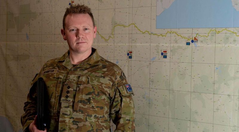 Legal Officer Captain Geoff Rossiter, of 4 Brigade, will run in the 2021 Melbourne Marathon. Story by Captain Kristen Cleland. Photo by Private Michael Currie.