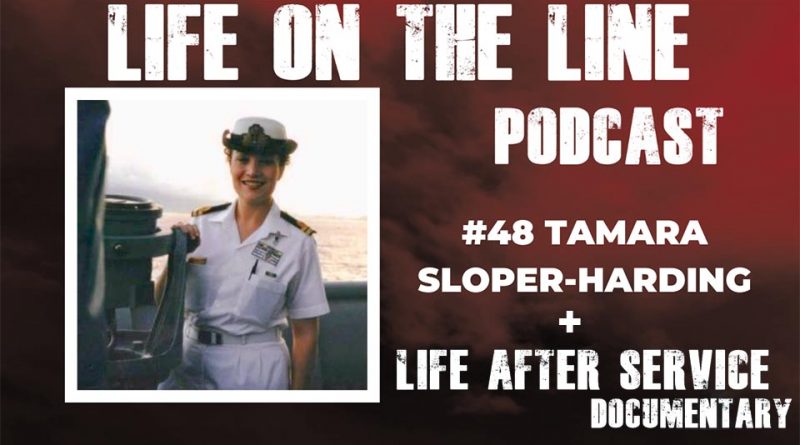 Two interviews with Navy veteran Tamara Sloper-Harding