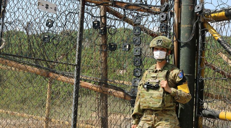Signaller Elizabeth Barnes currently deployed in support of Operation Linesmen in South Korea. Story by Signaller Elizabeth Barnes.