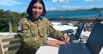 Corporal Victoria Takai at her posting to Thursday Island as a communication systems operator. Story by Wing Commander Jaimie Abbott.