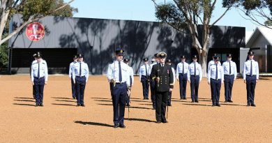 The No. 262 PC-21 Australian Defence Force Pilots Course on parade for their graduation. Story by Peta Magorian. Photo by Chris Kershaw.