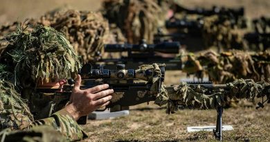 Soldiers from the 6th and 8th/9th Battalions, Royal Australian Regiment, conduct the live-fire phase of the Basic Sniper Course with the SR98 sniper rifle at the Greenbank Training Area. Story by Captain Taylor Lynch. Photo by Private Jacob Hilton.