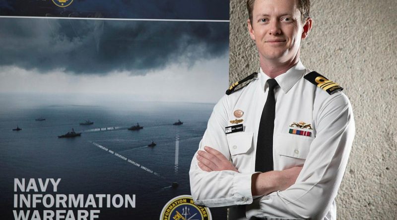Lieutenant Commander Benjamin Piggott is the Navy Information Warfare Branch’s Deputy Director- Space based in Canberra. Story by Acting Sub Lieutenant Jack Meadows. Photo by Petty Officer Bradley Darvill.