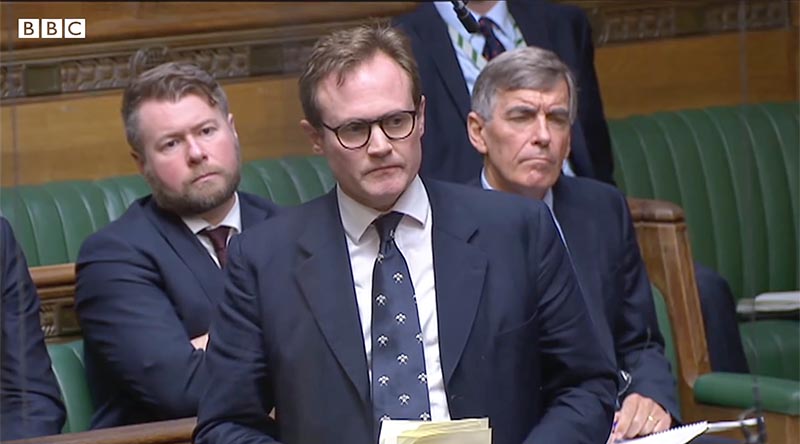 British MP and Afghanistan war veteran Tom Tugendhat address the House – 'what defeat looks like'.