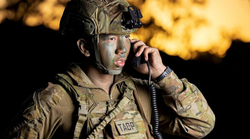 Leading Aircraftman Chalin Sawangsri during Exercise Talisman Sabre 2021. Story by Captain Diana Jennings. Photo by Corporal Brandon Grey.