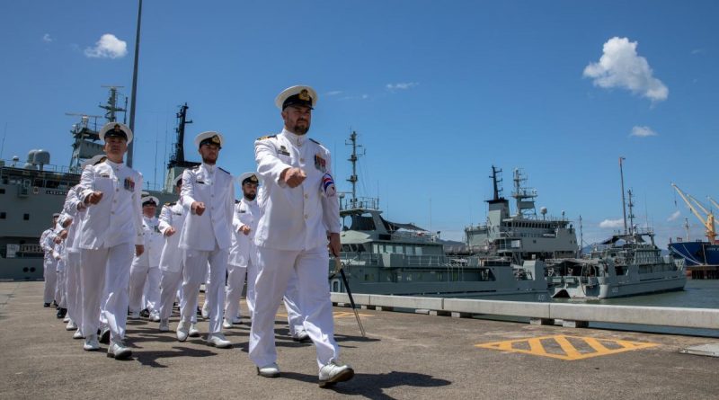 HMA Ships Paluma and Mermaid are farewelled at a decommissioning ceremony at HMAS Cairns. Story by Lieutenant Jessica Craig. Photo by Leading Seaman Shane Cameron.