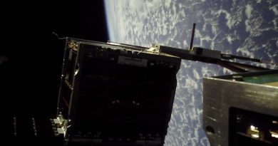 Australia's M2 cube satellite successfully completes a controlled separation in space. Story by Flight Lieutenant Jessica Aldred.