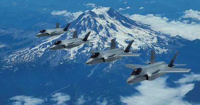 The latest four Royal Australian Air Force F-35A Lightning II aircraft to roll off the Lockheed Martin production line in Texas, have headed straight to Alaska to participate in Exercise Red Flag Alaska 21-3 at JPARC.