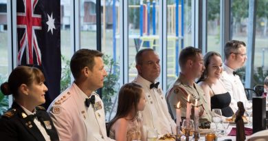 The 10th Force Support Battalion held a family dining-in night on September 21. Story by Captain Thomas Kaye.