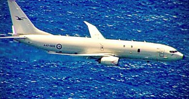 A RAAF P-8A Poseidon aircraft on a mission as part of Exercise Albatross Ausindo 21. Story by Bettina Mears.