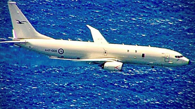 A RAAF P-8A Poseidon aircraft on a mission as part of Exercise Albatross Ausindo 21. Story by Bettina Mears.