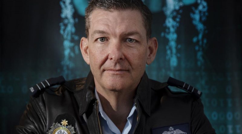 Director Joint Cyber Wing Commander Paul Pettigrew in Canberra. Story and photo by Petty Officer Lee-Anne Cooper.