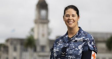 Leading Aircraftwoman Jade Wildin, 1 Expeditionary Health Squadron (1EHS), is currently in Fiji providing medical support to an Australian Army contingent of engineers who are rebuilding the Lekutu Secondary School on Vanua Levu. Story by Captain Dan Mazurek.