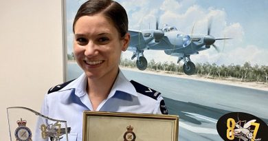 Air intelligence analyst Leading Aircraftwoman Cindy Whitaker, of No. 87 Squadron, is the recipient of the 2021 Max Cowin Award, presented at RAAF Base Richmond. Story by Flight Lieutenant Jessica Aldred.