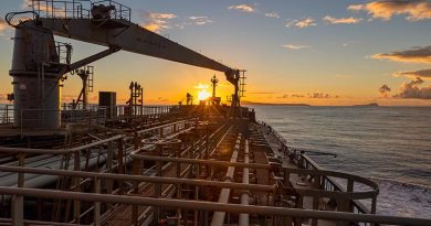 HMAS Sirius transits to Norfolk Island to visit her ceremonial homeport during her decommissioning tour. Photo by Leading Seaman Sittichai Salonpoonpol.