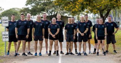 Run Army participants from the 3rd Brigade at Lavarack Barracks, Townsville. Story by Lieutenant Simon Hampson. Photo by Corporal Brodie Cross.