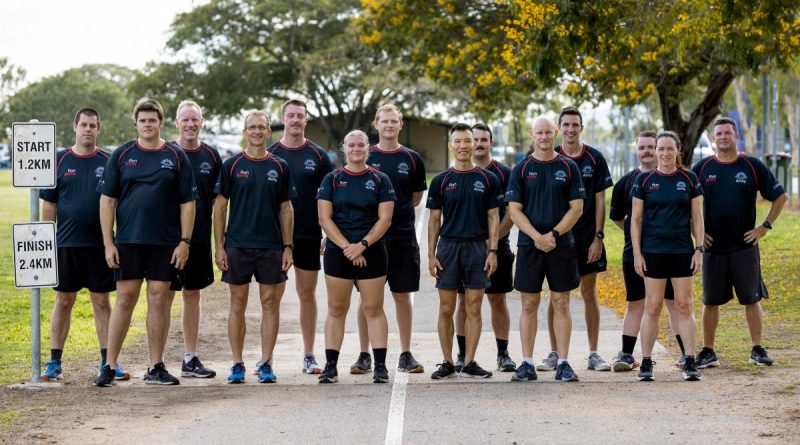 Run Army participants from the 3rd Brigade at Lavarack Barracks, Townsville. Story by Lieutenant Simon Hampson. Photo by Corporal Brodie Cross.